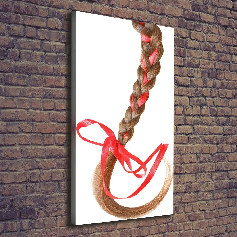 Canvas wall art Braid