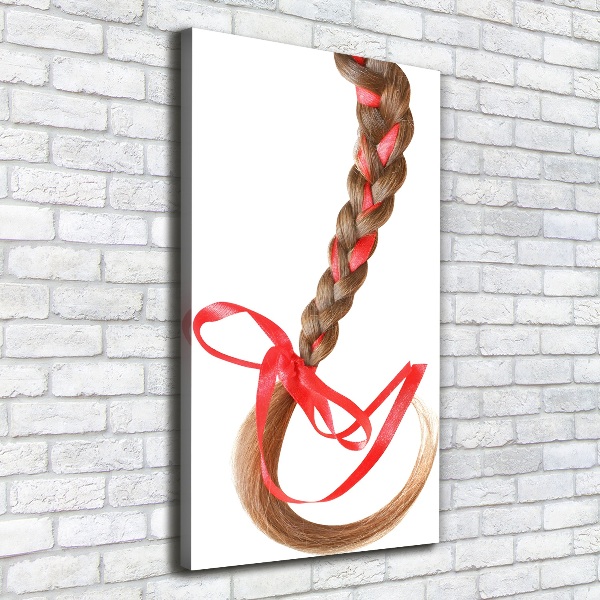 Canvas wall art Braid