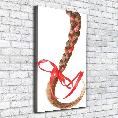 Canvas wall art Braid