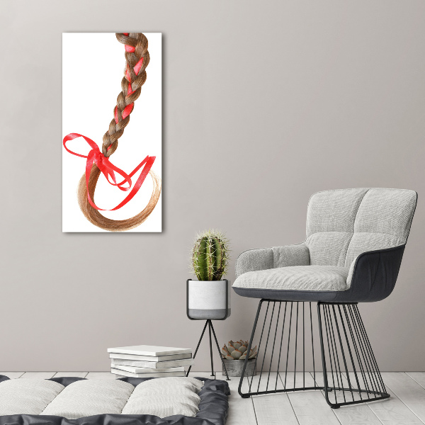 Canvas wall art Braid