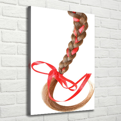 Canvas wall art Braid