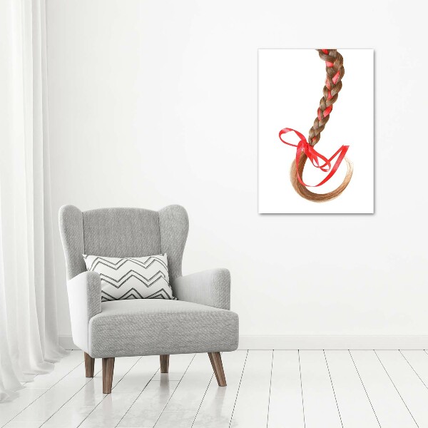 Canvas wall art Braid