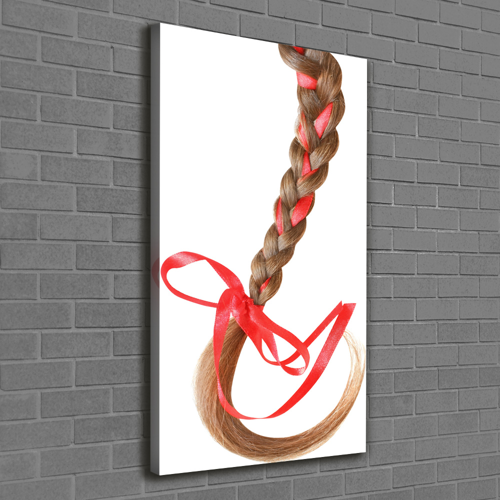 Canvas wall art Braid