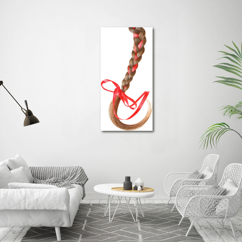 Canvas wall art Braid