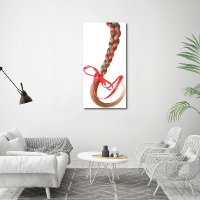 Canvas wall art Braid