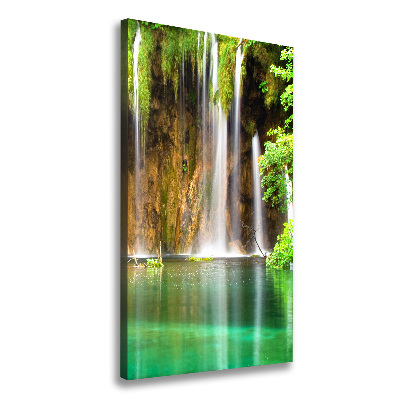 Wall canvas art Plitwickie lakes