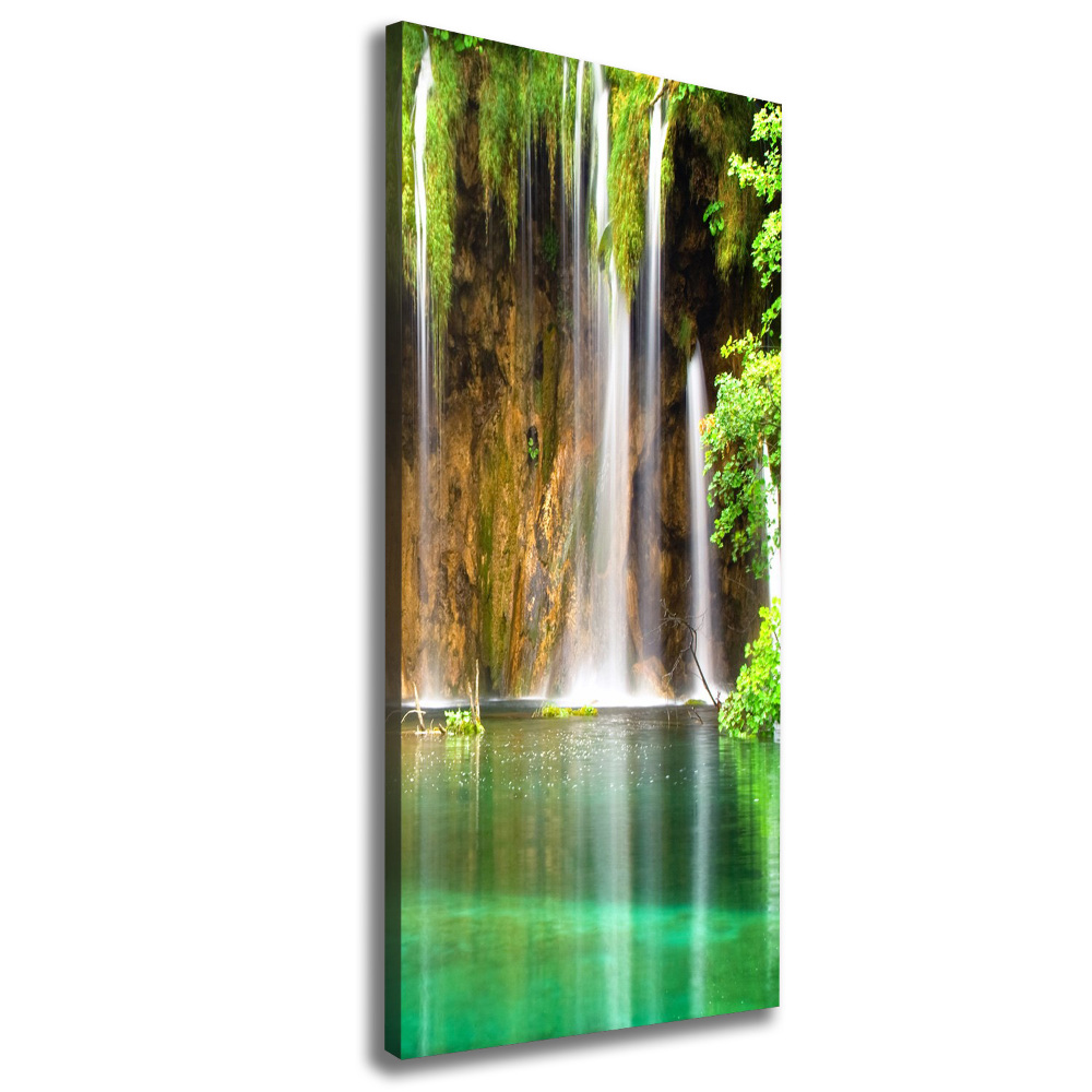 Wall canvas art Plitwickie lakes