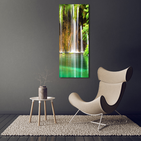 Wall canvas art Plitwickie lakes