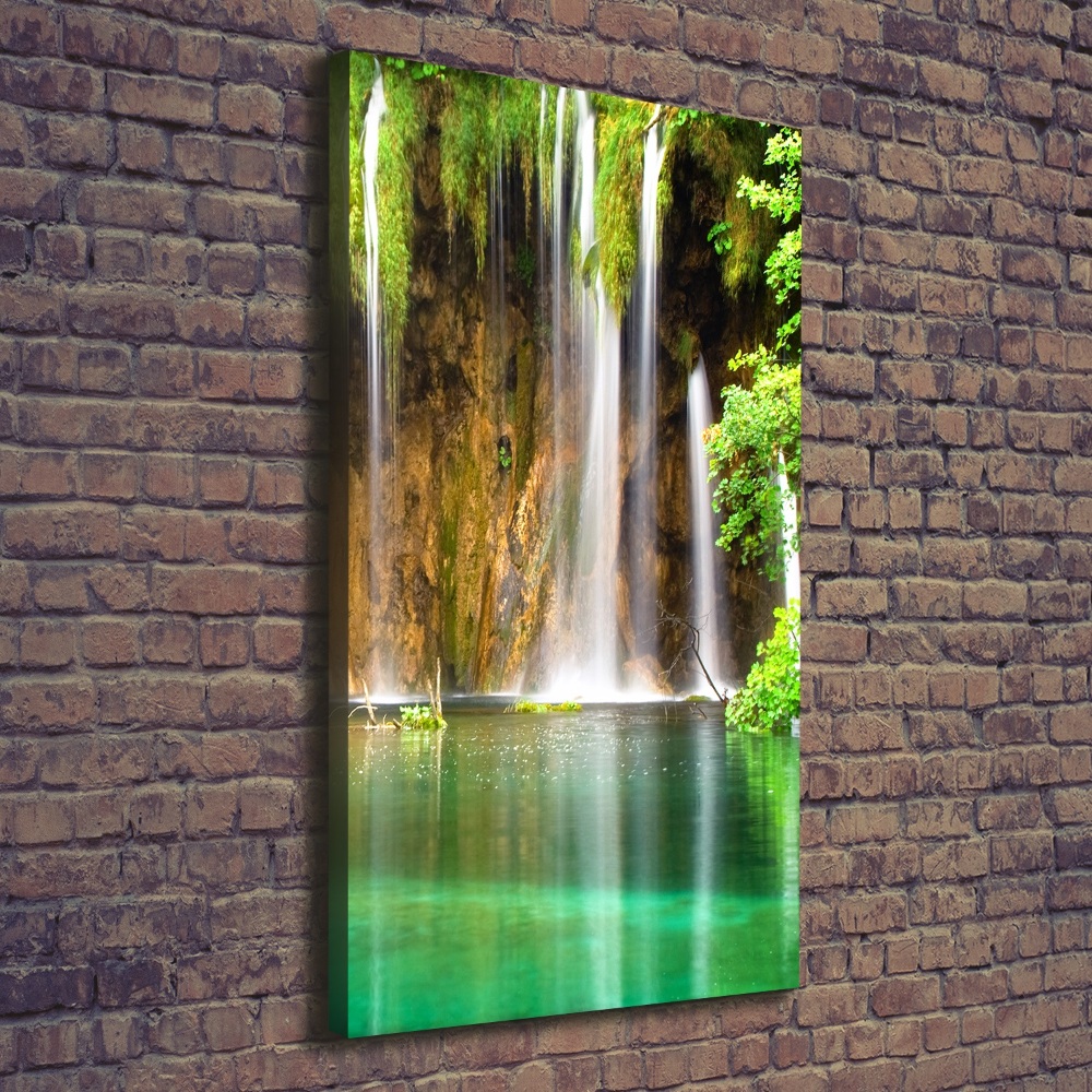 Wall canvas art Plitwickie lakes