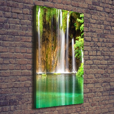 Wall canvas art Plitwickie lakes