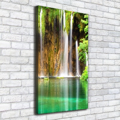 Wall canvas art Plitwickie lakes