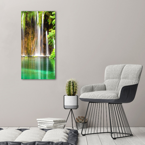 Wall canvas art Plitwickie lakes