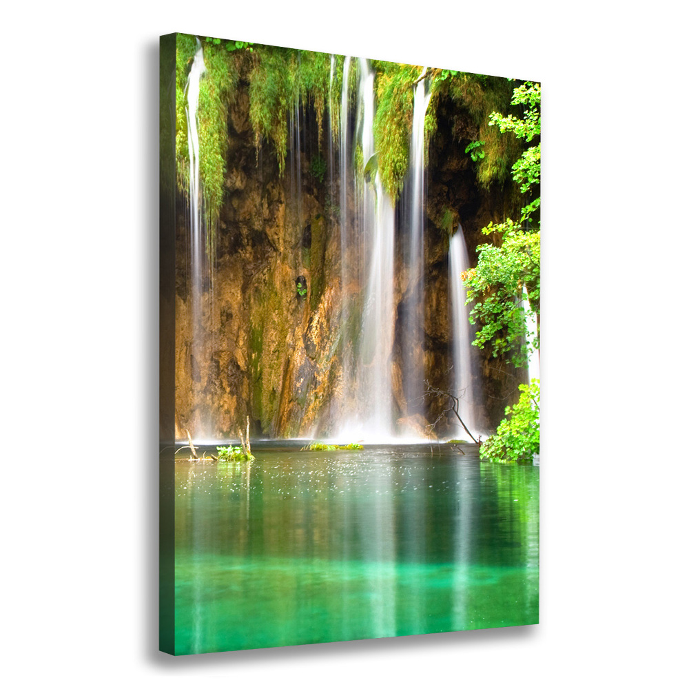 Wall canvas art Plitwickie lakes