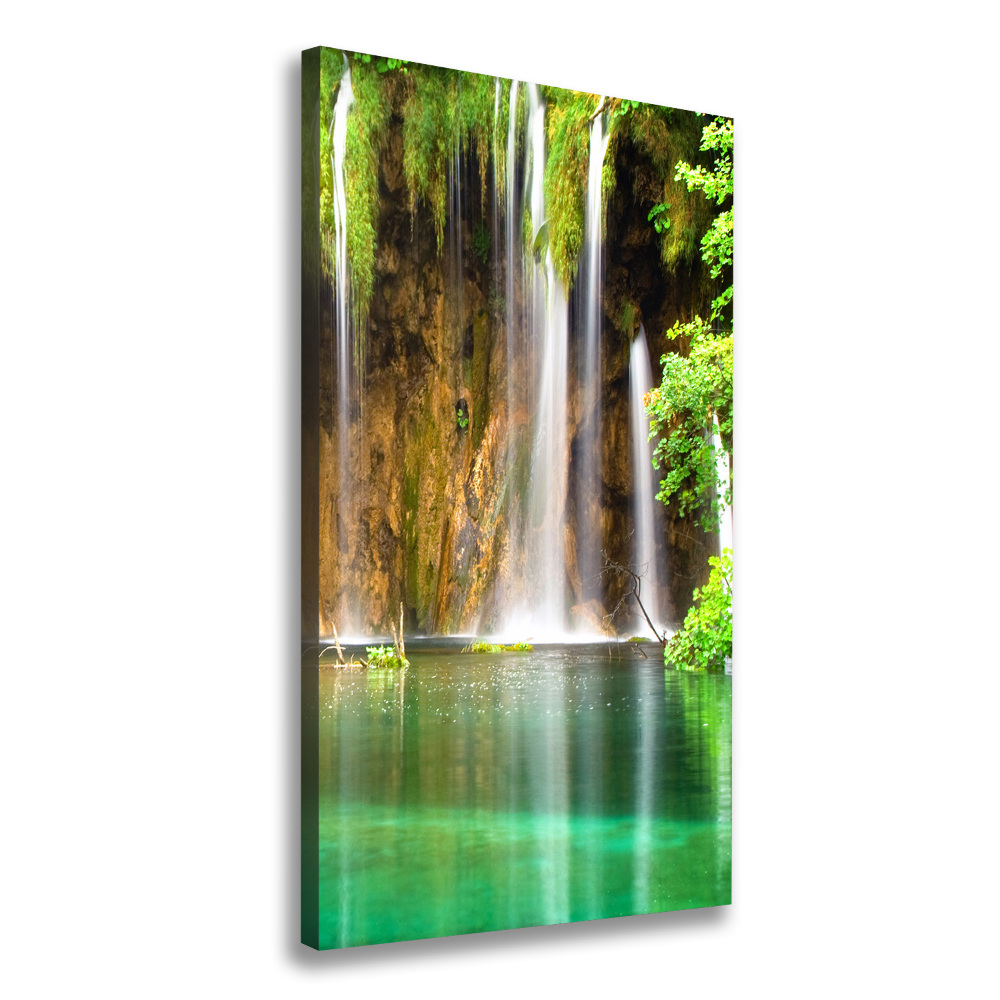 Wall canvas art Plitwickie lakes