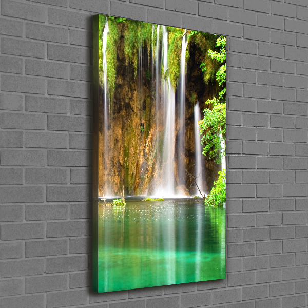 Wall canvas art Plitwickie lakes