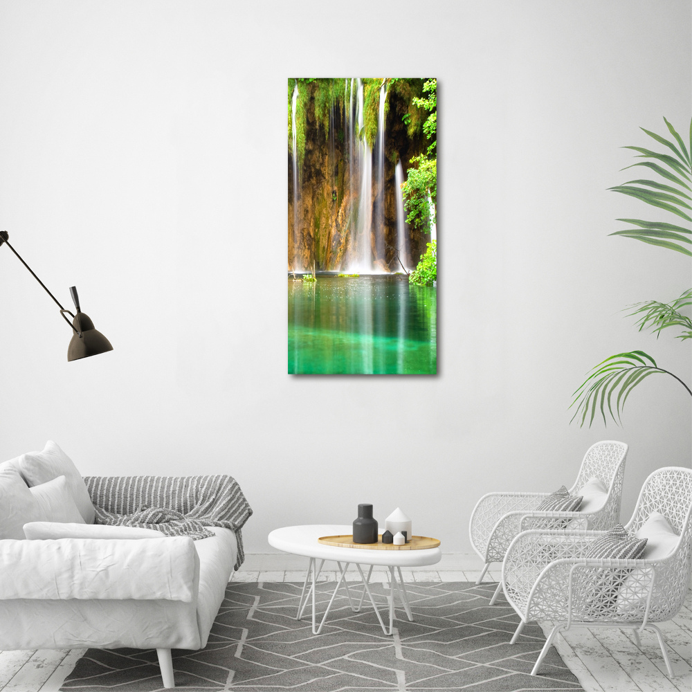 Wall canvas art Plitwickie lakes