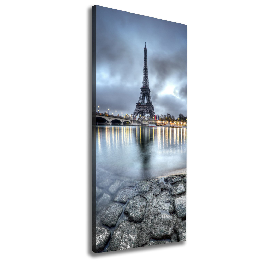 Wall art canvas large Eiffel Paris tower