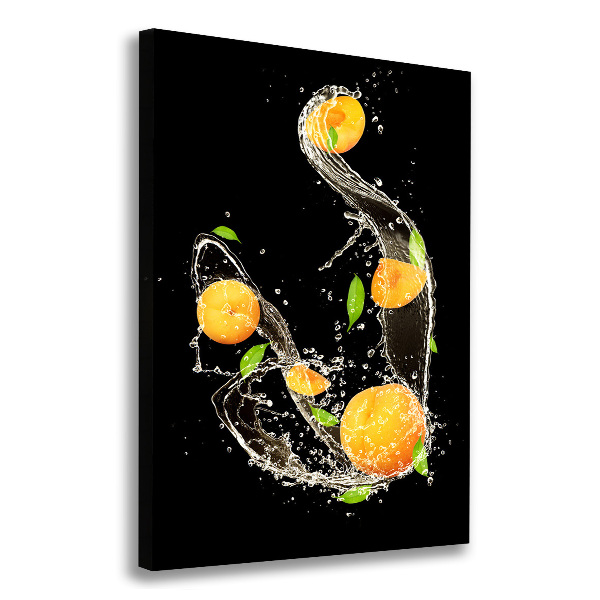 Wall art canvas large Oranges