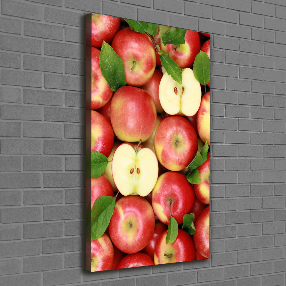 Wall art canvas large Apples