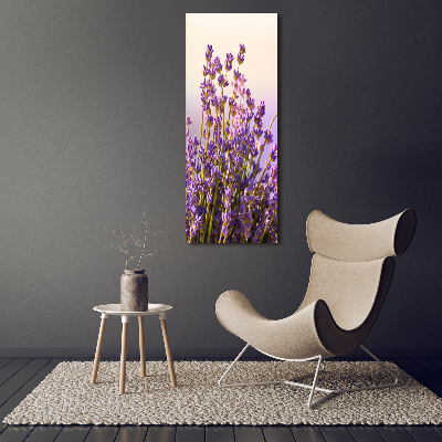 Large canvas wall art Lavender