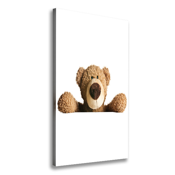 Canvas wall art Teddy bear