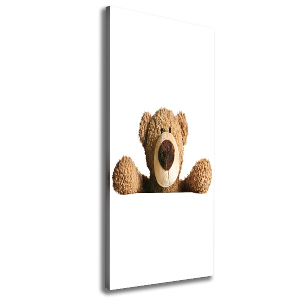 Canvas wall art Teddy bear