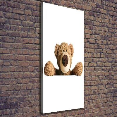 Canvas wall art Teddy bear