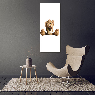 Canvas wall art Teddy bear