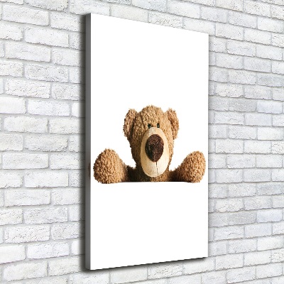 Canvas wall art Teddy bear