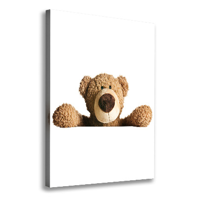 Canvas wall art Teddy bear