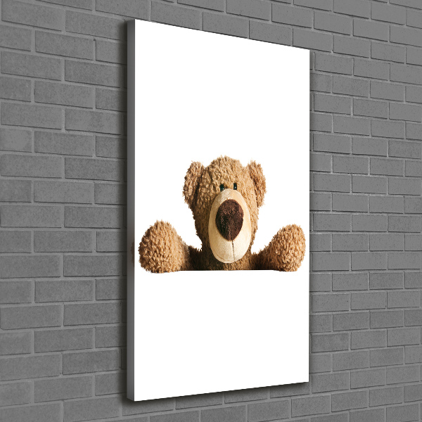 Canvas wall art Teddy bear