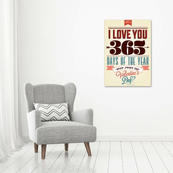 Canvas print Valentine's day