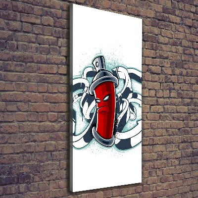 Large canvas wall art Graffiti