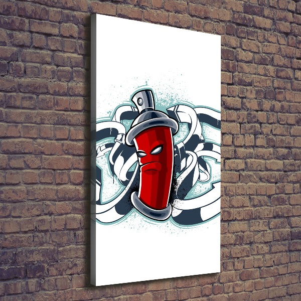 Large canvas wall art Graffiti