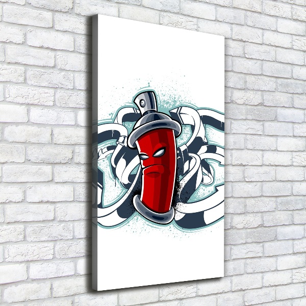 Large canvas wall art Graffiti