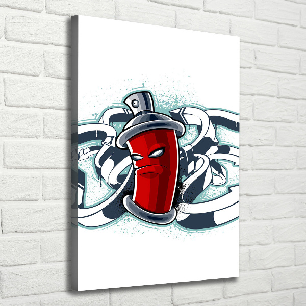 Large canvas wall art Graffiti