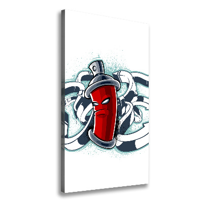 Large canvas wall art Graffiti