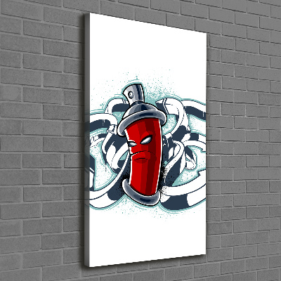 Large canvas wall art Graffiti