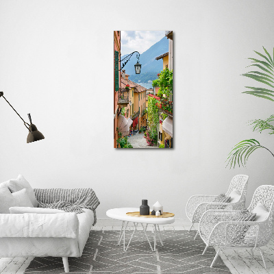 Canvas wall art Italian streets