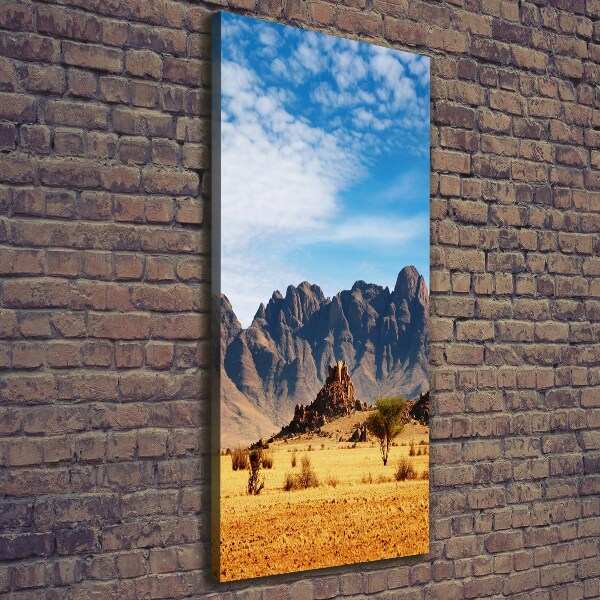 Canvas wall art Namibia desert