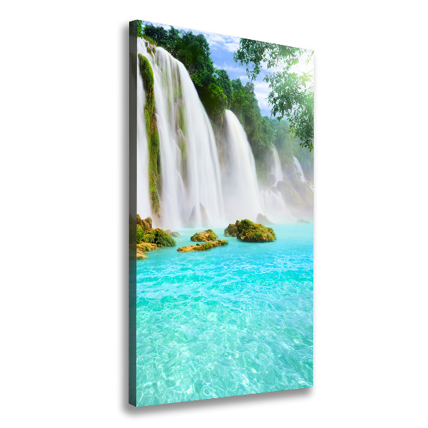 Canvas wall art Waterfall