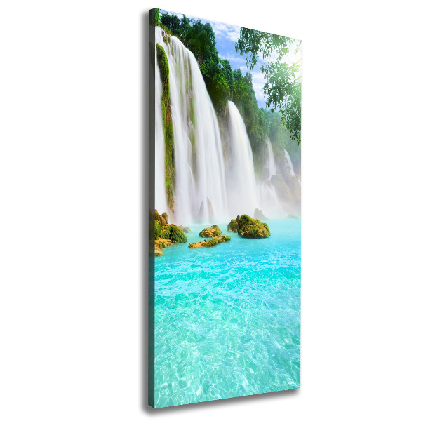 Canvas wall art Waterfall