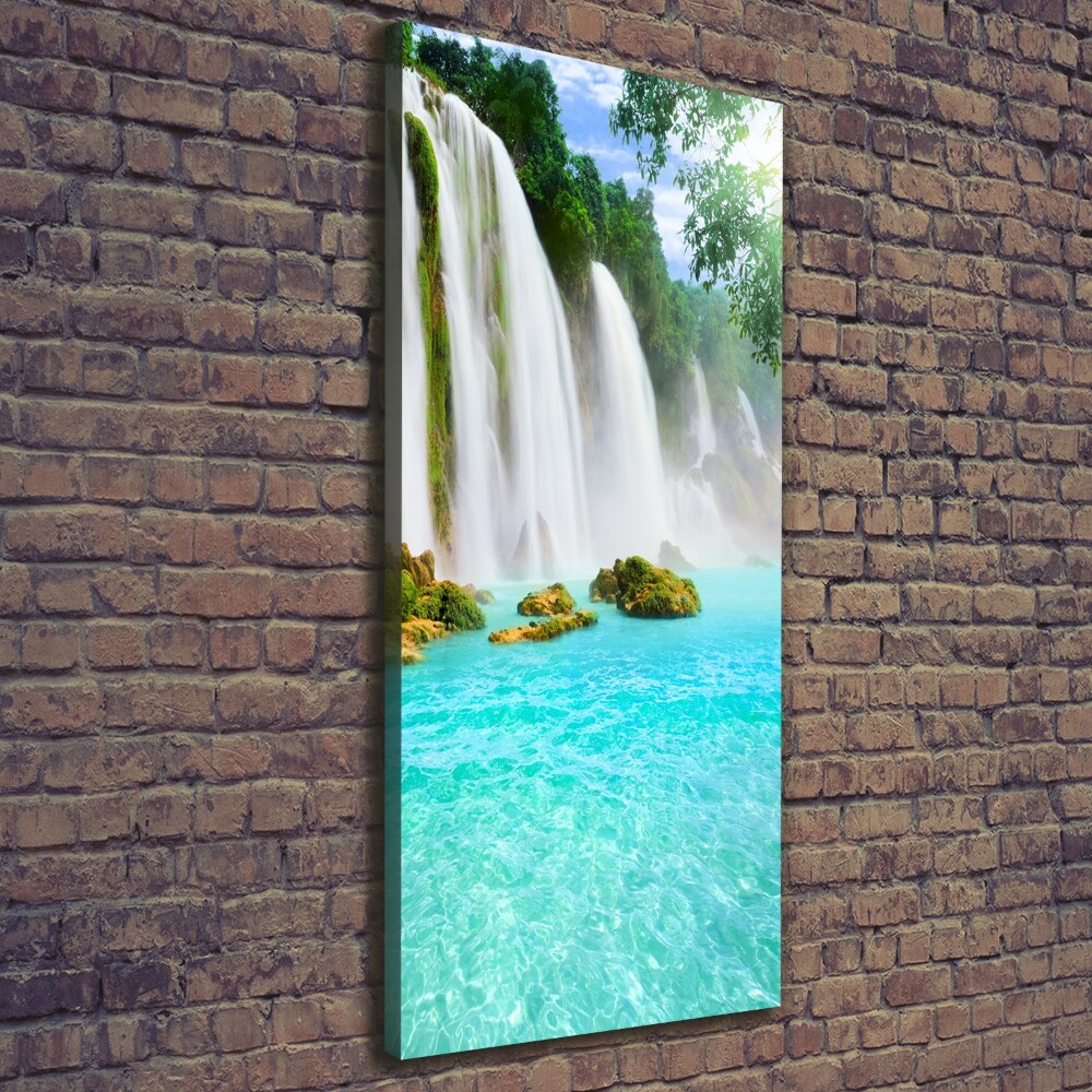 Canvas wall art Waterfall