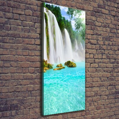 Canvas wall art Waterfall