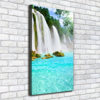 Canvas wall art Waterfall