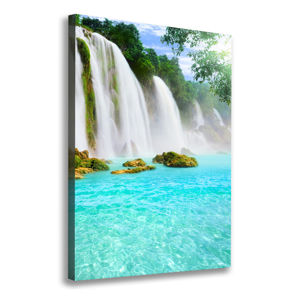 Canvas wall art Waterfall