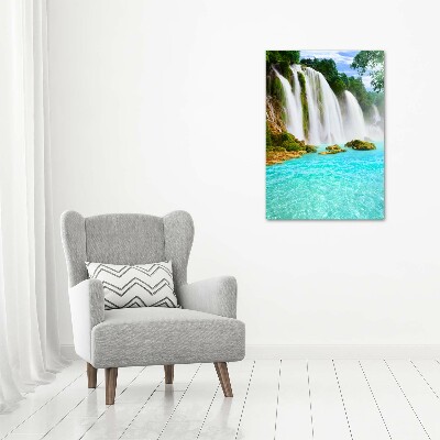 Canvas wall art Waterfall