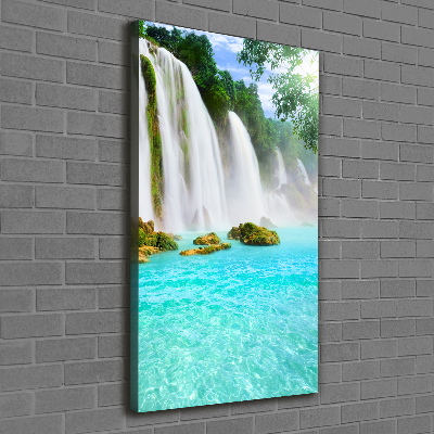 Canvas wall art Waterfall