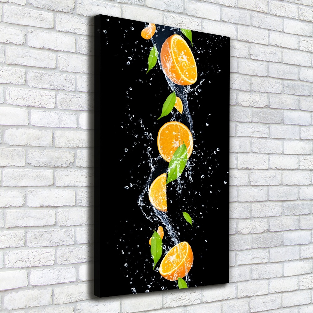 Canvas wall art Oranges