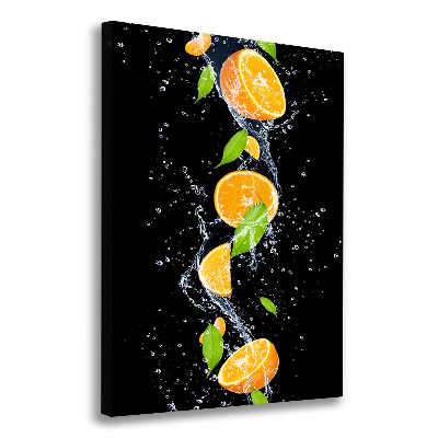 Canvas wall art Oranges